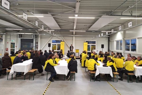 Eröffnungsfeier in der Postbasis 7210 Mattersburg